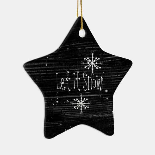 Primitief laat het Ornament sneeuwen (Rechts)