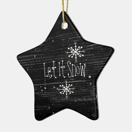 Primitief laat het Ornament sneeuwen (Links)