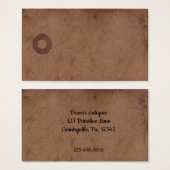 Primitief Label Koffee Sined Hang Visitekaartje (Voorkant /achterkant)