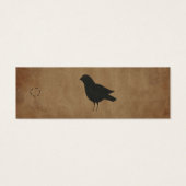 Primitief Label voor kabelophanging Mini Visitekaartjes (Voorkant)