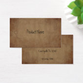 Primitief Label voor papieren ophangen Visitekaartjes (Bureau)