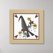 Primitief land canvas afdruk (Voorkant)