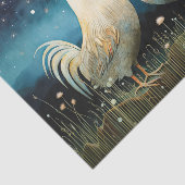 Primitief Land Kippen Decoupage Weefselpapier Tissuepapier (Detail)