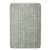 Primitief land Olive Green Diamonds Bath Mat (Voorkant Verticaal)