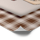 Primitief land Sunflower Sheep & Angel Decor Poster (Hoek)