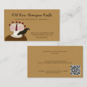 Primitief land voor roestvrijdommen visitekaartje (Voorkant / Achterkant)