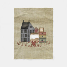 Primitief land Whimsies Fleece Blanket Deken