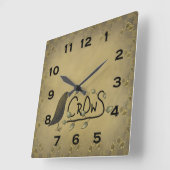 Primitief landenkroestklok vierkante klok (Hoek)