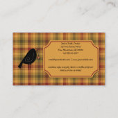 Primitief landontwerp voor Krokoeien Visitekaartje (Achterkant)