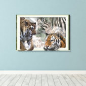 Primitief Oerwoud afdrukken (Insitu (Houten vloer))