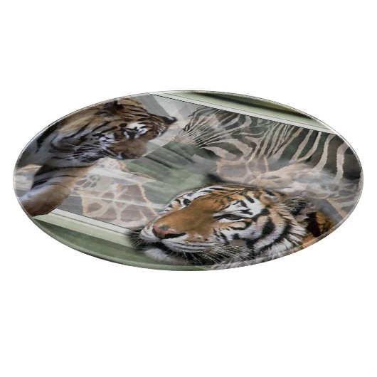 Primitief Oerwoud afdrukken Snijplank (Hoek)