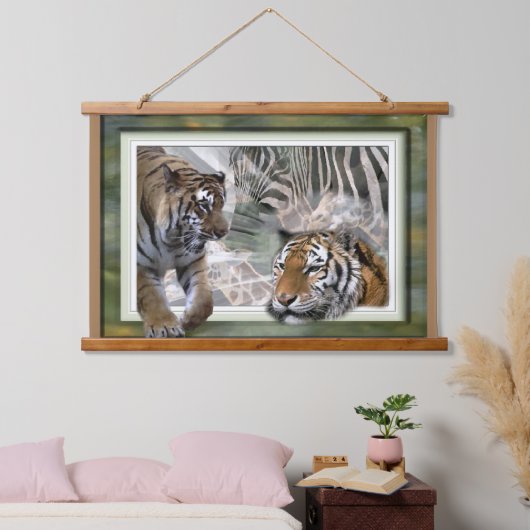 Primitief Oerwoud Hangend Wandkleed (Slaapkamer)