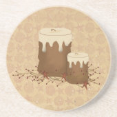 Primitief Onderzetter kaarsen (Voorkant)