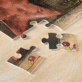 Primitief ontbijtkoek en cinnamon Basket Puzzle Legpuzzel (Zijkant)