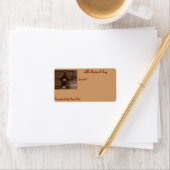 Primitief ontwerplabel etiket (Insitu)