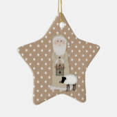 Primitief Ornament van Santa (Rechts)