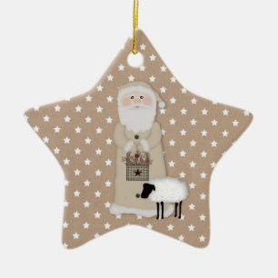 Primitief Ornament van Santa