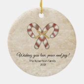 Primitief Ornament voor landsneeuwkeramiek (Achterkant)