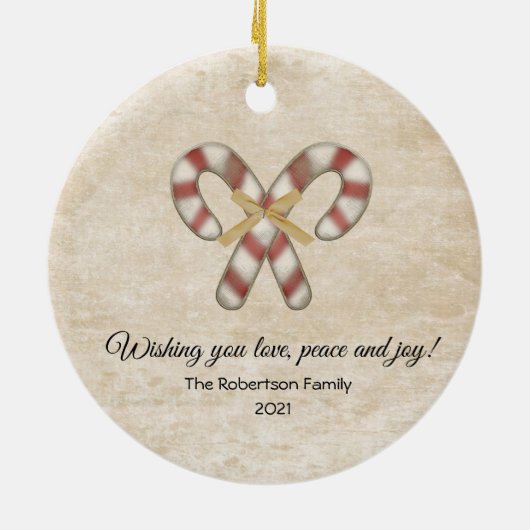 Primitief Ornament voor landsneeuwkeramiek (Achterkant)