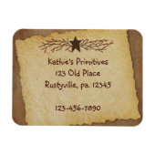 Primitief papier Premium Magnet Magneet (Horizontaal)