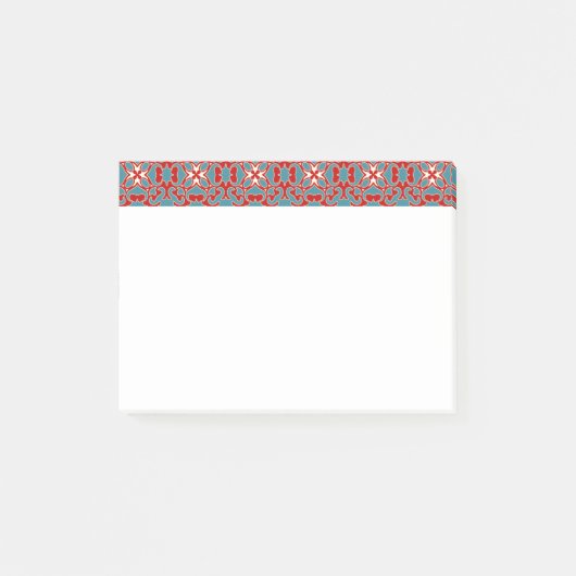 Primitief patroon post-it® notes (Voorkant)