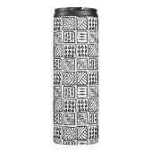 primitief patroon thermosbeker (Achterkant)