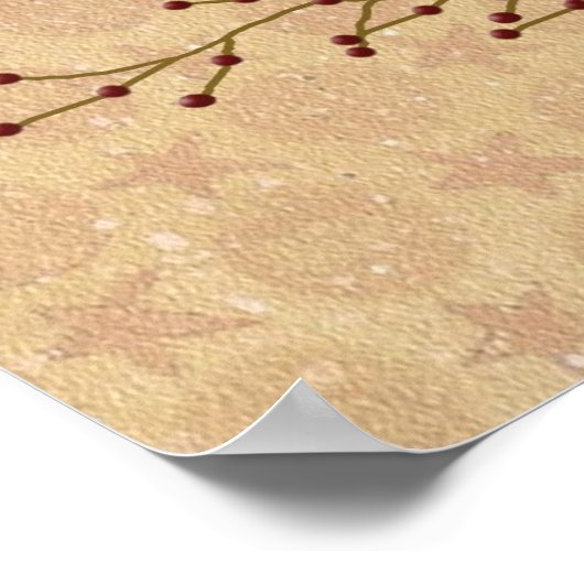 Primitief Poster kaarsen (Hoek)