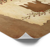 Primitief Poster landkaarsen (Hoek)