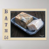 Primitief Poster zeep (Voorkant)