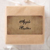 Primitief productetiket etiket (Insitu)