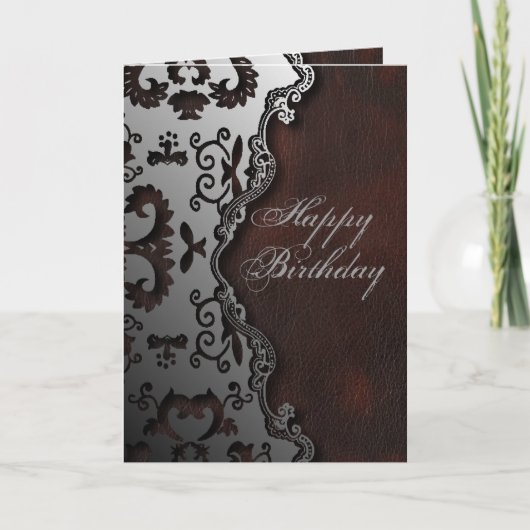 primitief ritueel Western landpaisleypatroon Kaart (Voorkant)