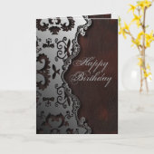 primitief ritueel Western landpaisleypatroon Kaart (Gele Bloem)