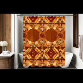 Primitief Rustiek Landelijk Douchegordijn