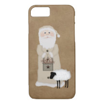 Primitief Santa iPhone 7 Hoesje