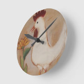 Primitief schillen van kippen en ventilatoren ronde klok (Hoek)