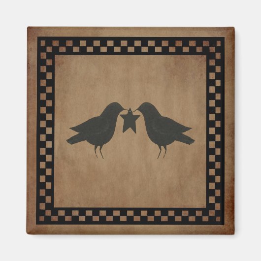 Primitief snijboon magneet (Voorkant)