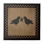 Primitief snijpad tegeltje (Voorkant)