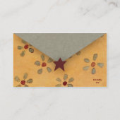 Primitief Star-Visitekaartje Visitekaartje (Achterkant)