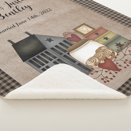 Primitief startpunt Saltbox Sherpa Deken (3/4)