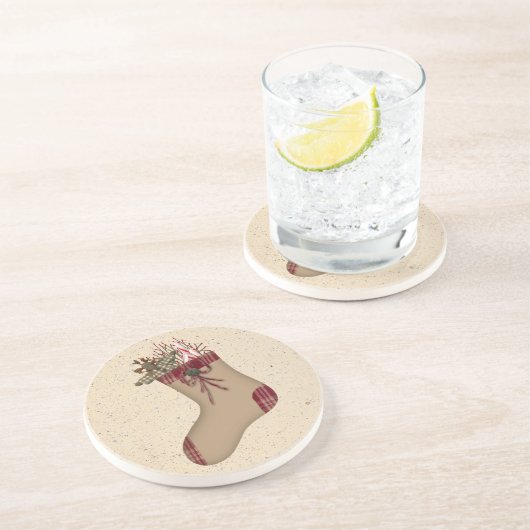 Primitief Stocking Onderzetter (Zijkant)