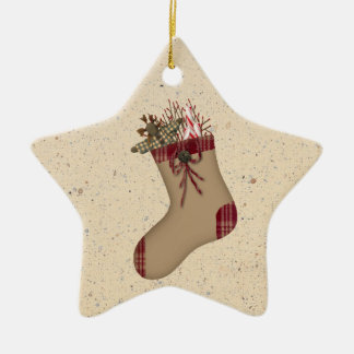 Primitief Stocking Ornament