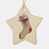 Primitief Stocking Ornament (Links)