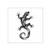Primitief Tribal Gecko Rubberstempel (Afrduk)