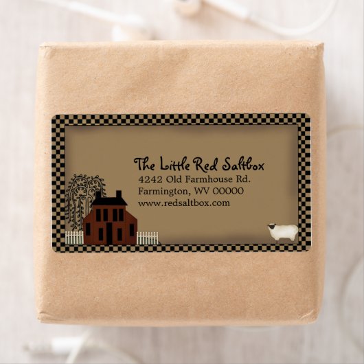 Primitief verzendlabel (Insitu)