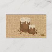 Primitief Visitekaartje kaarsen (Achterkant)