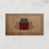 Primitief Visitekaartje thuis (Achterkant)