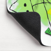 Primitief vismousepad muismat (Hoek)