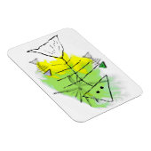 Primitief visnet magneet (Rechterzijde)