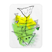 Primitief visnet magneet (Verticaal)