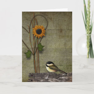 Primitief Wenskaart Kaart